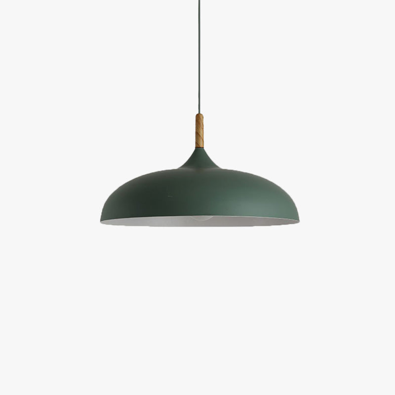 Dining Room Modern Dome Pendant Light With Soft Glow
